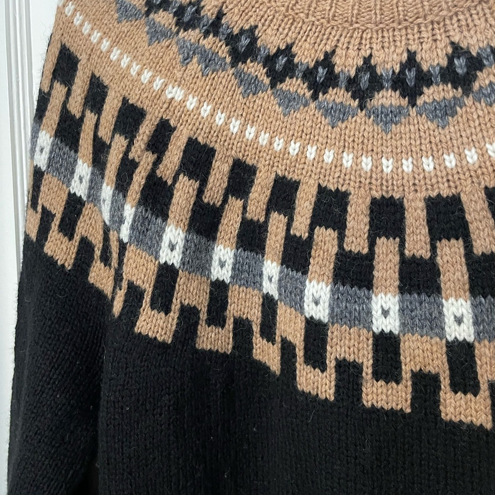 Madewell modern slope fair isle sweater - Picture 3 of 7